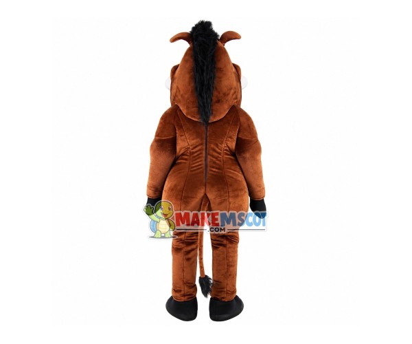Ferocious Brown Boar Mascot Adult Costume Ferocious Brown Boar Mascot Adult Costume