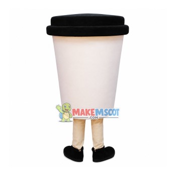 Environmentally Friendly Paper Cup Mascot Costume Environmentally Friendly Paper Cup Mascot Costume