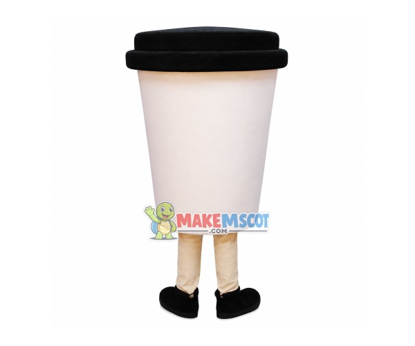 Environmentally Friendly Paper Cup Mascot Costume Environmentally Friendly Paper Cup Mascot Costume