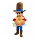 Bread Man With Top Hat Mascot Costume Bread Man With Top Hat Mascot Costume