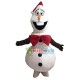 Christmas Snowman Olaf Mascot Costume