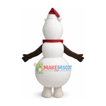 Christmas Snowman Olaf Mascot Costume