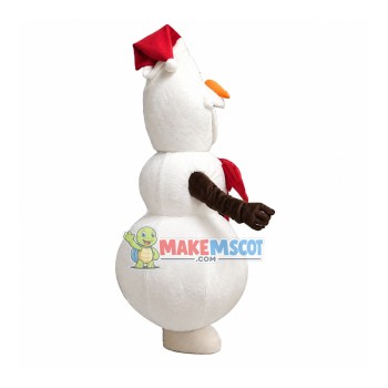 Christmas Snowman Olaf Mascot Costume Christmas Snowman Olaf Mascot Costume