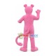 Pink Panther With Curled Tail Mascot Costume Pink Panther With Curled Tail Mascot Costume