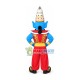Aladdin Djinn Wearing Pagoda Hat Mascot Costume Aladdin Djinn Wearing Pagoda Hat Mascot Costume