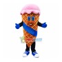 Melted Strawberry Cone Mascot Costume