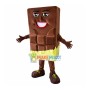 Whole Piece of Chocolate Mascot Costume