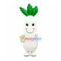 Big Watery White Radish Mascot Costume
