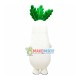 Big Watery White Radish Mascot Costume Big Watery White Radish Mascot Costume