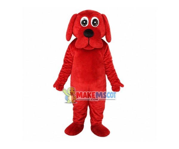 Pathetic Brown Dog Mascot Costume Pathetic Brown Dog Mascot Costume