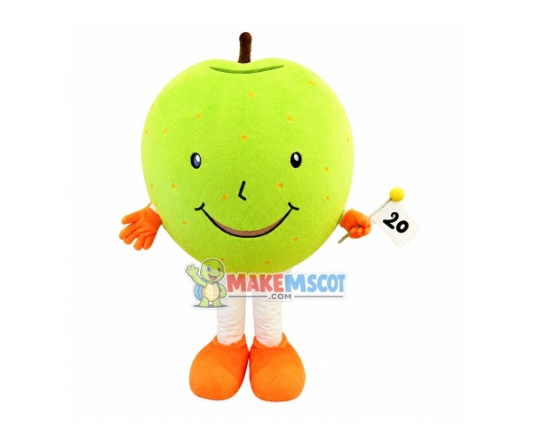 Fuji Green Apple Mascot Costume Fuji Green Apple Mascot Costume