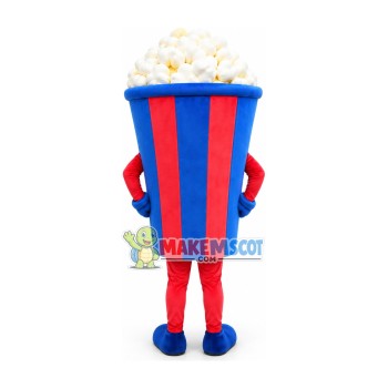 Cream Popcorn of Cinema Mascot Costume Cream Popcorn of Cinema Mascot Costume
