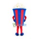 Cream Popcorn of Cinema Mascot Costume Cream Popcorn of Cinema Mascot Costume
