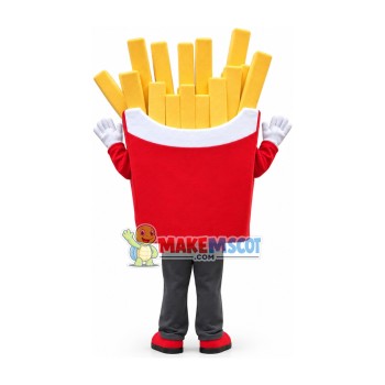 Funny Cartoon French Fries Mascot Costume Funny Cartoon French Fries Mascot Costume