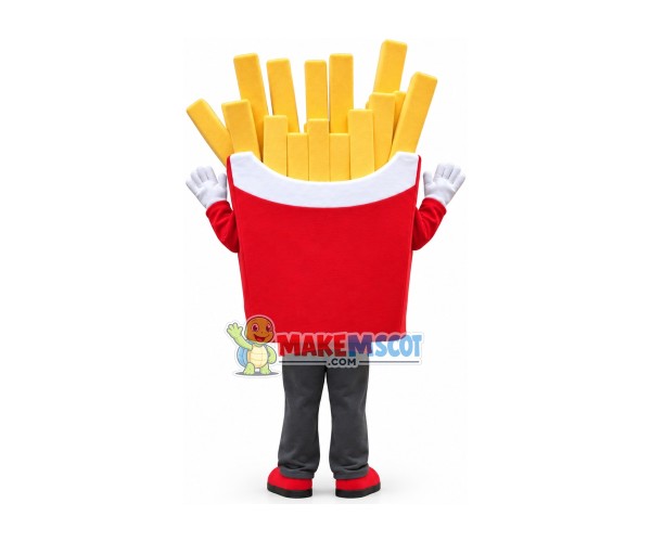 Funny Cartoon French Fries Mascot Costume Funny Cartoon French Fries Mascot Costume