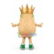 Crown Potato Wearing Sunglasses Mascot Costume Crown Potato Wearing Sunglasses Mascot Costume