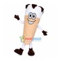 Chocolate Vanilla Cone Mascot Costume
