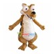 Fanged Mole With Protruding Mouth Mascot Costume