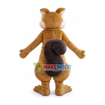 Fanged Mole With Protruding Mouth Mascot Costume