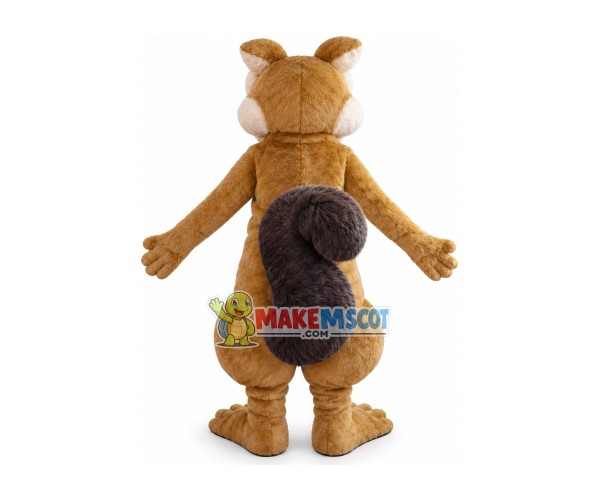 Fanged Mole With Protruding Mouth Mascot Costume