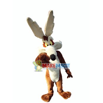 Long-eared Greedy Wolf Mascot Adult Costume Long-eared Greedy Wolf Mascot Adult Costume