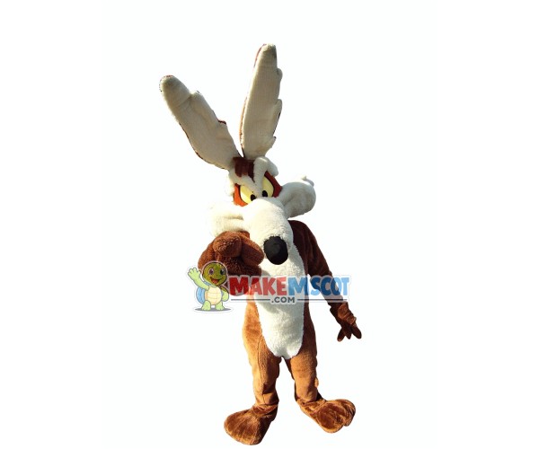 Long-eared Greedy Wolf Mascot Adult Costume Long-eared Greedy Wolf Mascot Adult Costume