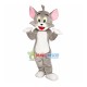 Dull Tom Cat Mascot Cartoon Costume Dull Tom Cat Mascot Cartoon Costume