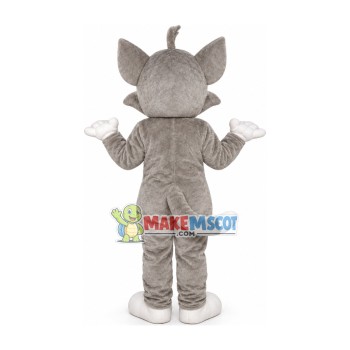 Dull Tom Cat Mascot Cartoon Costume Dull Tom Cat Mascot Cartoon Costume