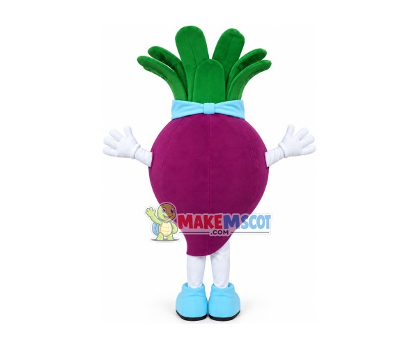 Special Variety of Purple Radish Mascot Costume Special Variety of Purple Radish Mascot Costume