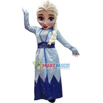Honorable Princess Aisha Mascot Costume Honorable Princess Aisha Mascot Costume