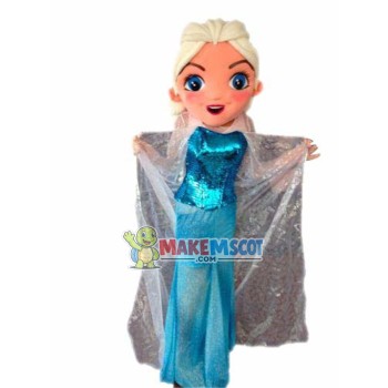 Brave Sonw Queen Aisha Mascot Costume Brave Sonw Queen Aisha Mascot Costume