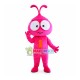 Rose Pink Victoria Duck Mascot Costume Rose Pink Victoria Duck Mascot Costume