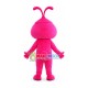 Rose Pink Victoria Duck Mascot Costume Rose Pink Victoria Duck Mascot Costume