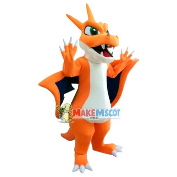 Fierce Pokemon Charizard Mascot Costume