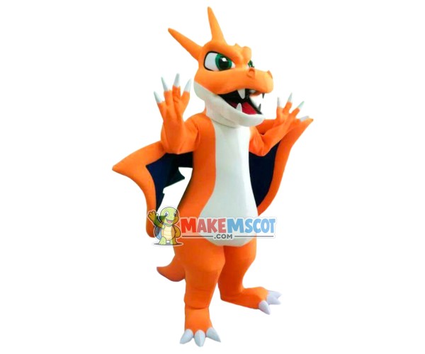 Fierce Pokemon Charizard Mascot Costume Fierce Pokemon Charizard Mascot Costume