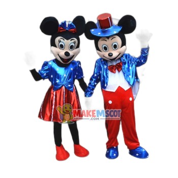 Mickeys In The Amusement Park Mascot Costume Mickeys In The Amusement Park Mascot Costume