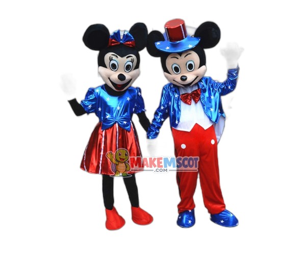 Mickeys In The Amusement Park Mascot Costume