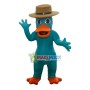 Secret Agent Perry the Platypus Mascot Costume