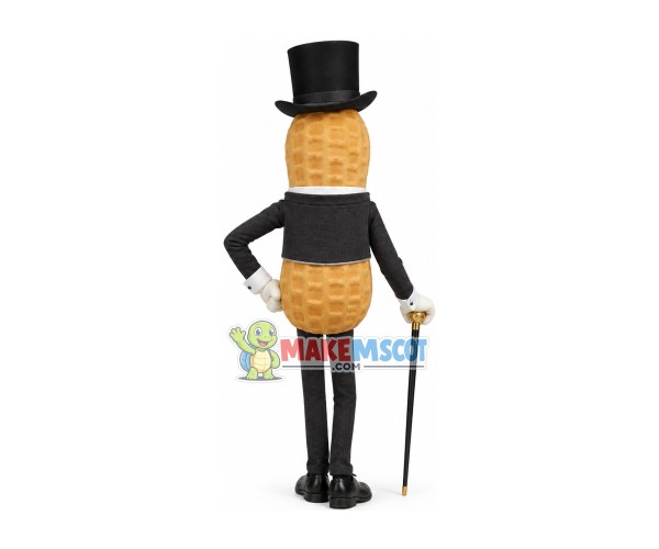 Elegant Gentleman Peanut Mascot Costume