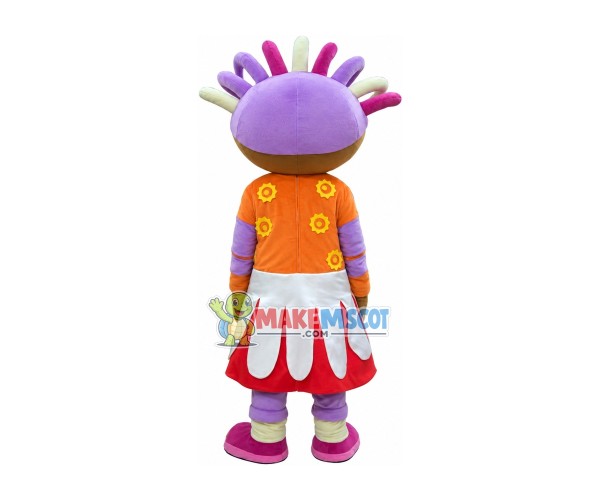 Upsy Daisy In the Night Garden Mascot Costume Upsy Daisy In the Night Garden Mascot Costume