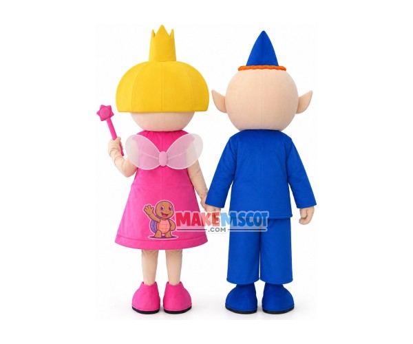 Ben & Hollys Little Kingdom Cartoon Mascot Costume Ben & Hollys Little Kingdom Cartoon Mascot Costume