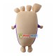 Big Foot With Purple Suit Mascot Costume Big Foot With Purple Suit Mascot Costume