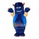 Dark Blue Monster Sullivan In Baseball Jacket Mascot Costume Dark Blue Monster Sullivan In Baseball Jacket Mascot Costume