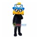 Fancy Cartoon Taxi Man Mascot Costume Fancy Cartoon Taxi Man Mascot Costume