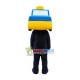 Fancy Cartoon Taxi Man Mascot Costume Fancy Cartoon Taxi Man Mascot Costume