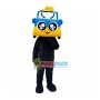 Fancy Cartoon Taxi Man Mascot Costume