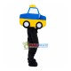 Fancy Cartoon Taxi Man Mascot Costume Fancy Cartoon Taxi Man Mascot Costume