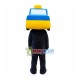 Fancy Cartoon Taxi Man Mascot Costume Fancy Cartoon Taxi Man Mascot Costume