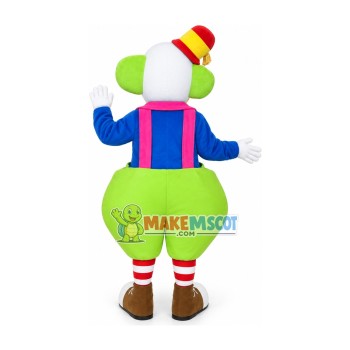 Circus Funny Clown Mascot Costume Circus Funny Clown Mascot Costume