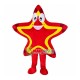 Five-pointed Star With Yellow Edge Mascot Costume Five-pointed Star With Yellow Edge Mascot Costume